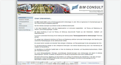 Desktop Screenshot of bmconsult.de